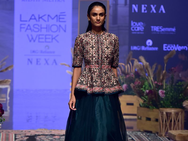 Ridhi Mehra LFW AW'19 An Ode to Heirlooms- 2