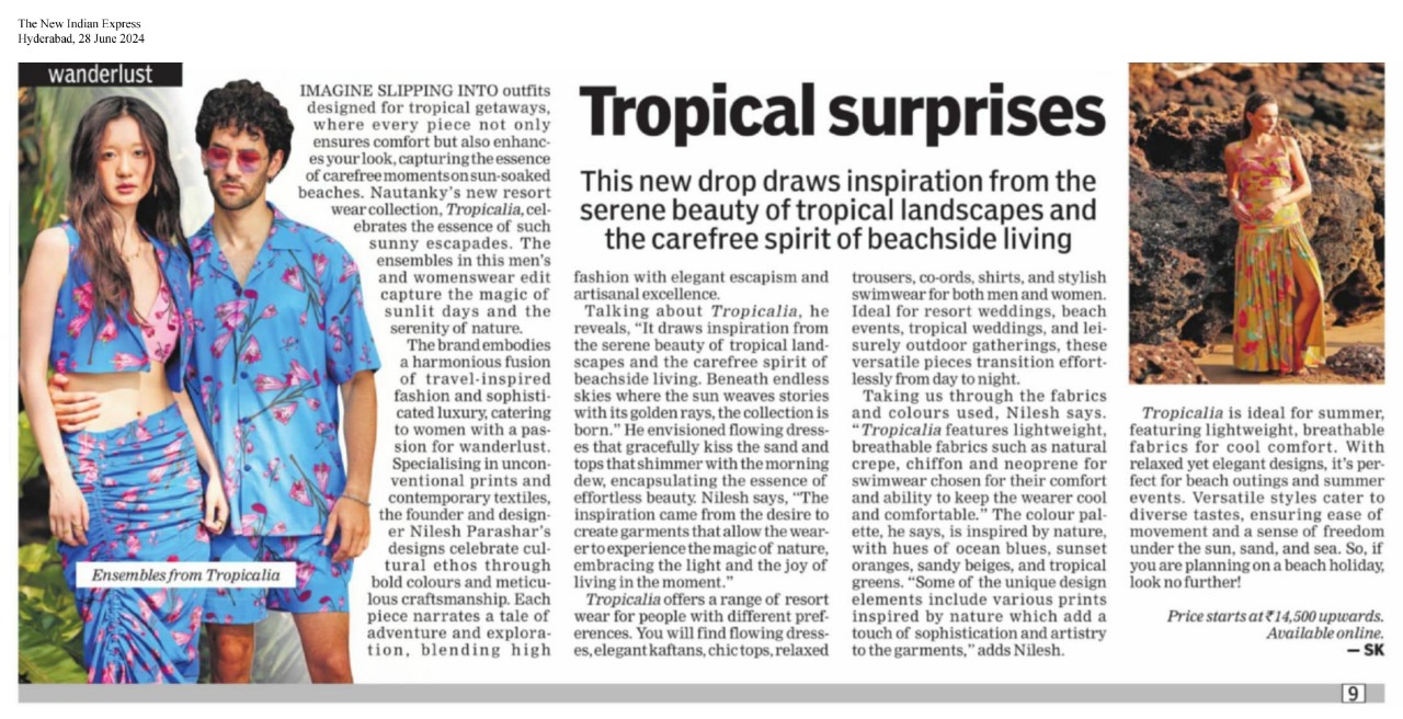 The new Indian Express X Nautanky